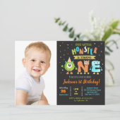 Eerste uitnodiging van de kleine monster van de Bi (Staand voorkant)