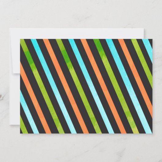 Eerste uitnodiging van de kleine monster van de Bi (Achterkant)