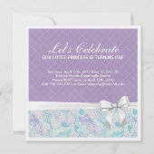 Eerste uitnodiging van de partij van Birthday (Achterkant)