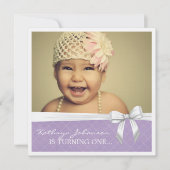 Eerste uitnodiging van de partij van Birthday (Voorkant)