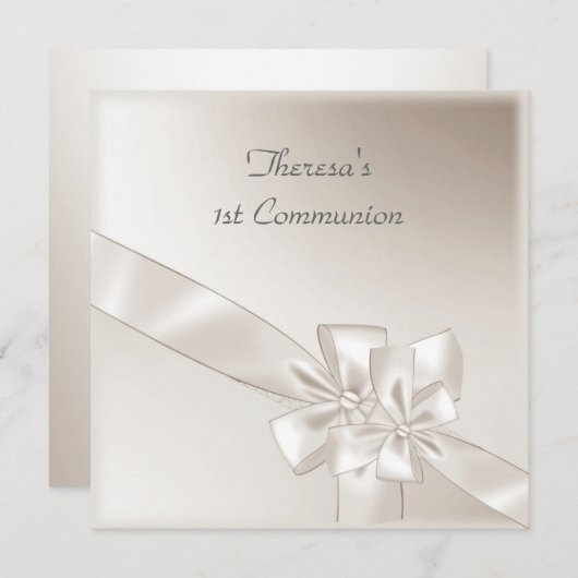 Eerste uitnodiging van de Partij van de Europese G (Voorkant / Achterkant)