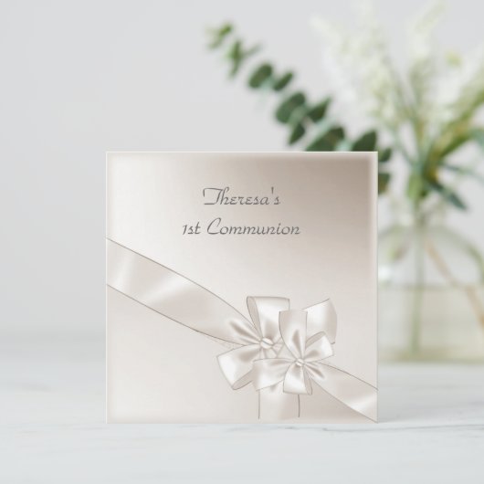 Eerste uitnodiging van de Partij van de Europese G (Staand voorkant)