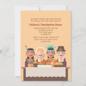 Eerste uitnodiging van de Thanksgiving (Voorkant)