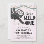 Eerste uitnodiging van de verjaardag van de verjaa (Voorkant)