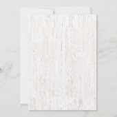 Eerste uitnodiging van de verjaardag - Waterverf F (Achterkant)