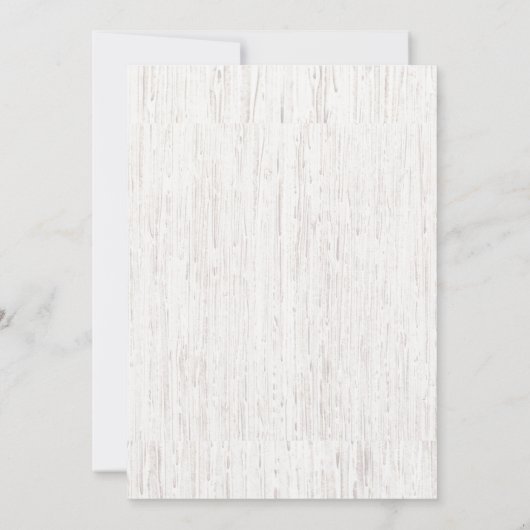 Eerste uitnodiging van de verjaardag - Waterverf F (Achterkant)