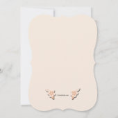 Eerste uitnodiging van het Bloom Religieuze (Achterkant)