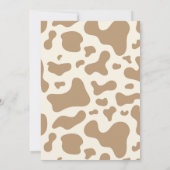 Eerste uitnodiging van Rodeo Birthday (Achterkant)