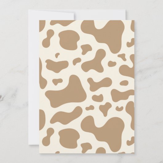 Eerste uitnodiging van Rodeo Birthday (Achterkant)