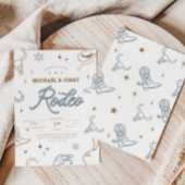 Eerste uitnodiging van Rodeo Birthday