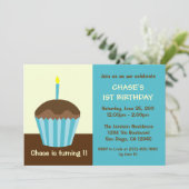 Eerste uitnodiging voor baby's (Staand voorkant)