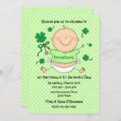 Eerste uitnodiging voor de Dag van de Dag van de V (Voorkant / Achterkant)