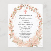 Eerste uitnodiging voor de eerste communautariseri (Voorkant)