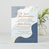 Eerste uitnodiging voor de Heilige Communie (Staand voorkant)