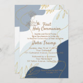 Eerste uitnodiging voor de Heilige Communie (Voorkant / Achterkant)