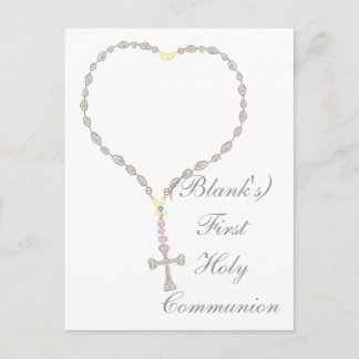 Eerste uitnodiging voor de Heilige Communie