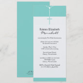 Eerste uitnodiging voor de Heilige Communie (Voorkant / Achterkant)