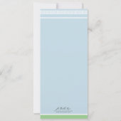 Eerste uitnodiging voor de Heilige Communie (Achterkant)