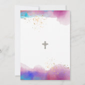 Eerste uitnodiging voor de Heilige Communie (Achterkant)