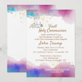 Eerste uitnodiging voor de Heilige Communie (Voorkant / Achterkant)