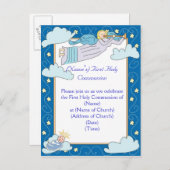 Eerste uitnodiging voor de Heilige Communie (Voorkant / Achterkant)