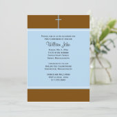 Eerste uitnodiging voor de Heilige Communie (Staand voorkant)