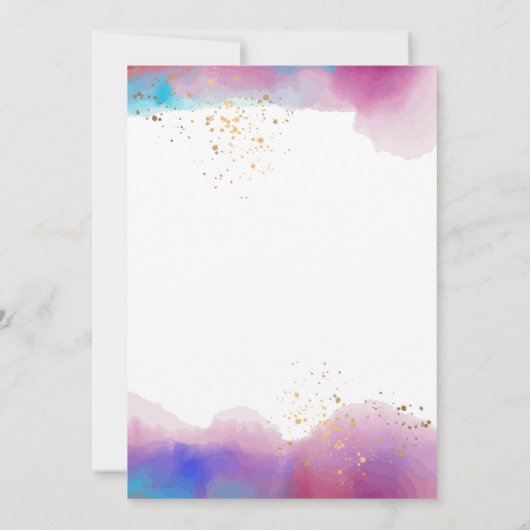 Eerste uitnodiging voor de Heilige Communie (Achterkant)