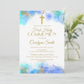 Eerste uitnodiging voor de Heilige Communie (Staand voorkant)