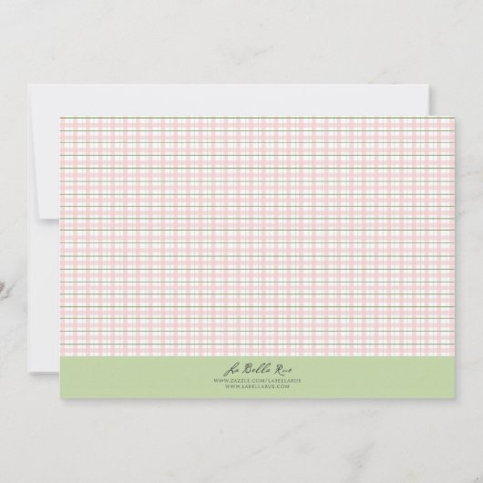 Eerste uitnodiging voor de Heilige Communie (Achterkant)