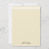 Eerste uitnodiging voor de Heilige Communie (Achterkant)