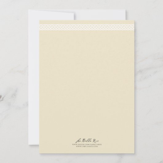 Eerste uitnodiging voor de Heilige Communie (Achterkant)