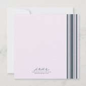 Eerste uitnodiging voor de Heilige Communie (Achterkant)