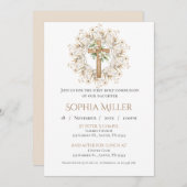 Eerste uitnodiging voor de Heilige Communie (Voorkant / Achterkant)