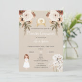 Eerste uitnodiging voor de Heilige Communie (Staand voorkant)