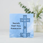 Eerste uitnodiging voor de Heilige Communie (Staand voorkant)