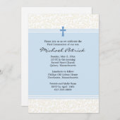 Eerste uitnodiging voor de Heilige Communie (Voorkant / Achterkant)