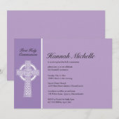 Eerste uitnodiging voor de Heilige Communie (Voorkant / Achterkant)