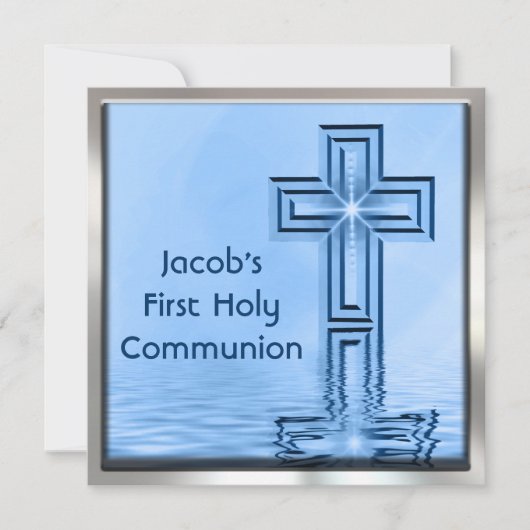 Eerste uitnodiging voor de Heilige Communie (Voorkant)