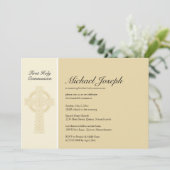 Eerste uitnodiging voor de Heilige Communie (Staand voorkant)