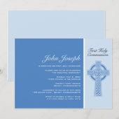 Eerste uitnodiging voor de Heilige Communie (Voorkant / Achterkant)