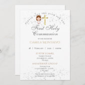 Eerste uitnodiging voor de Heilige Communie (Voorkant / Achterkant)