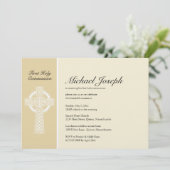 Eerste uitnodiging voor de Heilige Communie (Staand voorkant)