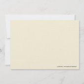 Eerste uitnodiging voor de Heilige Communie (Achterkant)