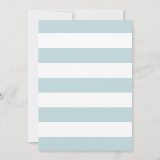 Eerste uitnodiging voor de Heilige Communie Blauw (Achterkant)