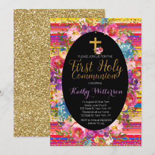 Eerste uitnodiging voor de Heilige Communie Colorf