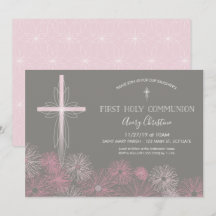 Eerste uitnodiging voor de Heilige Communie met kr
