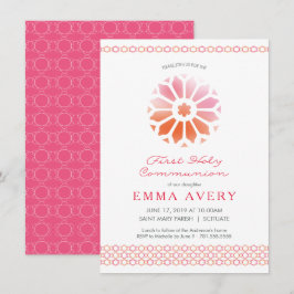 Eerste uitnodiging voor de Heilige Communie, uitno