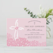 Eerste uitnodiging voor de Heilige Communie van Gi (Staand voorkant)