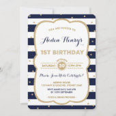 Eerste uitnodiging voor de marine & Gold Royal Pri (Voorkant)