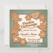 Eerste uitnodiging voor de uitwisseling van kerstb (Voorkant)